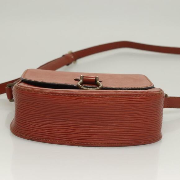 LOUIS VUITTON Epi Saint Cloud PM Shoulder Bag Brown M52213 - Picture 9 of 13